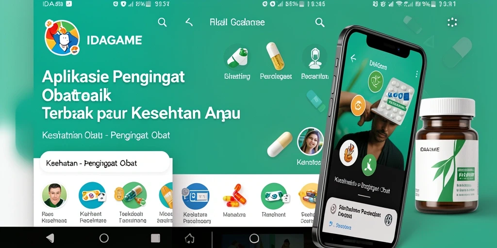 Antarmuka aplikasi IDAGAME yang intuitif dan mudah digunakan.