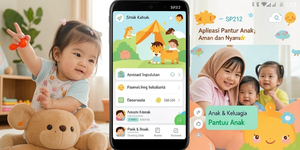 Tampilan antarmuka SP212 yang intuitif dan mudah dipahami.