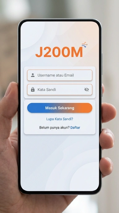 Masuk Akun j200m untuk Pengguna Android